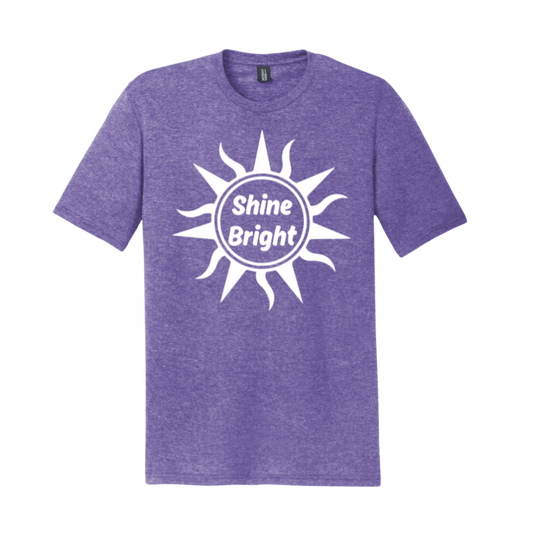 Men's - "Shine Bright" Tri-Blend Tee