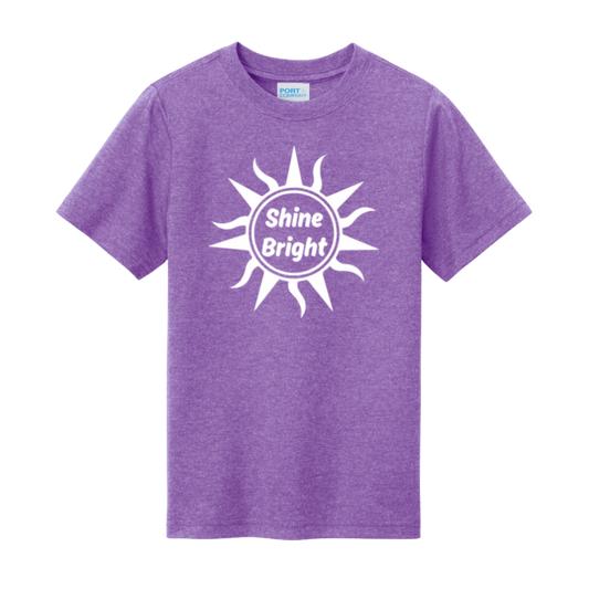 Youth - "Shine Bright" Tri-Blend Tee